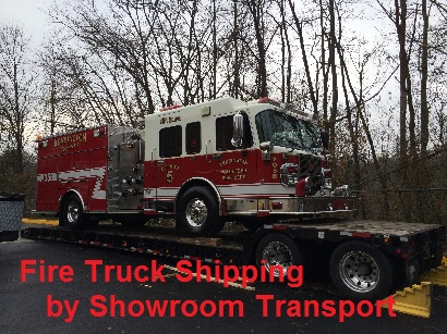 Truck loaded for professional transport