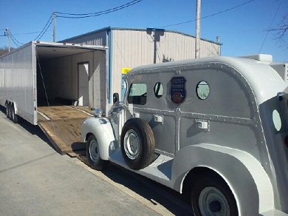 Antique Armored Vehicle truck transport photo