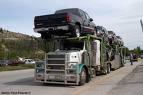 truck on carrierA truck transport photo